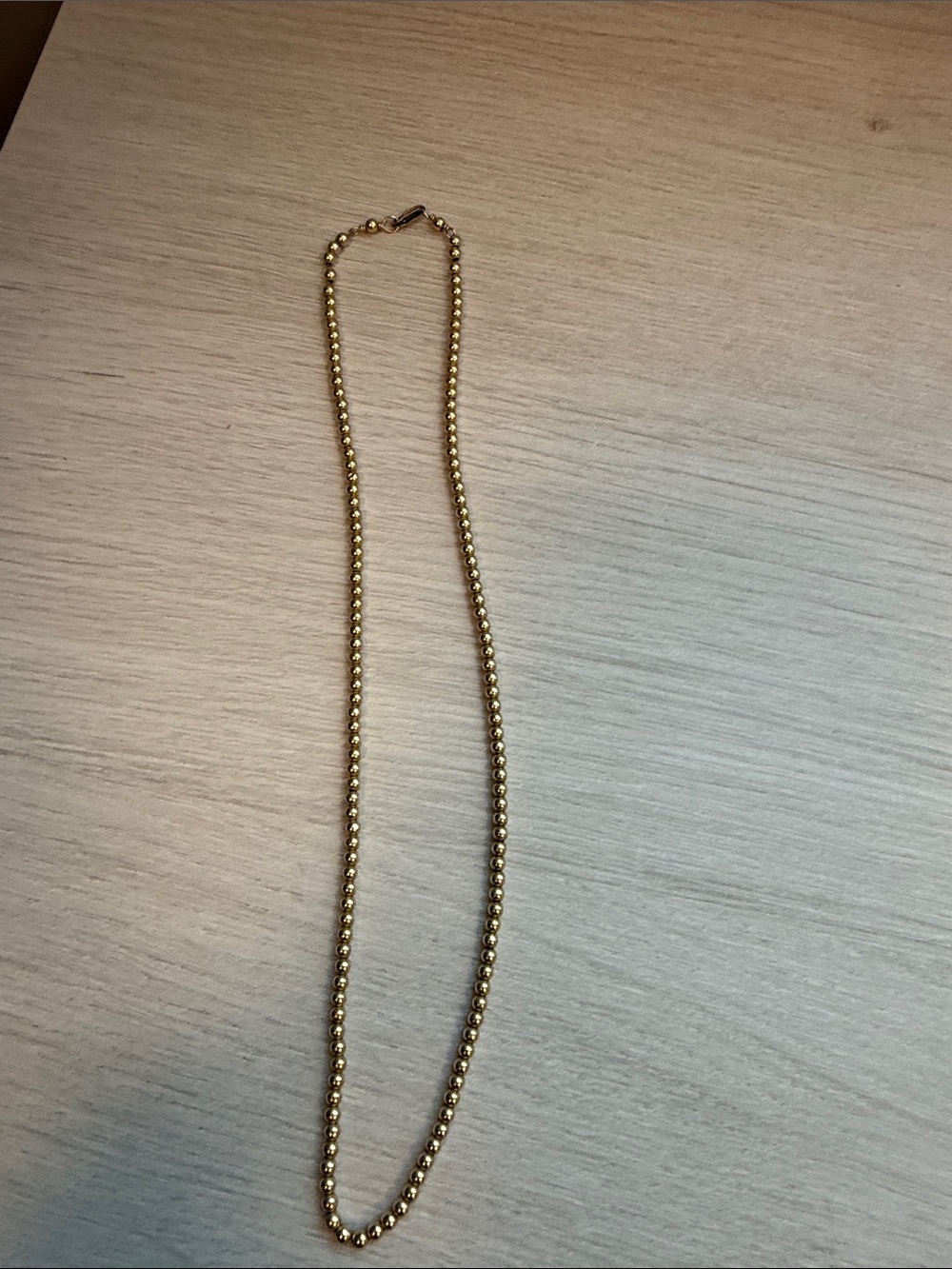 Enewton Classic Gold Bead Necklace - Women's Jewelry